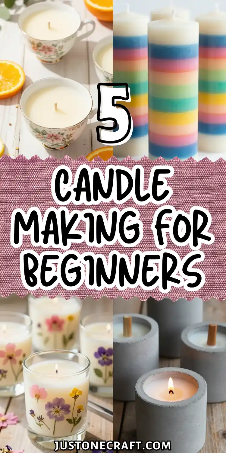 Candle Making for Beginners: 5 Easy DIY Ideas 2 Candle Making for Beginners