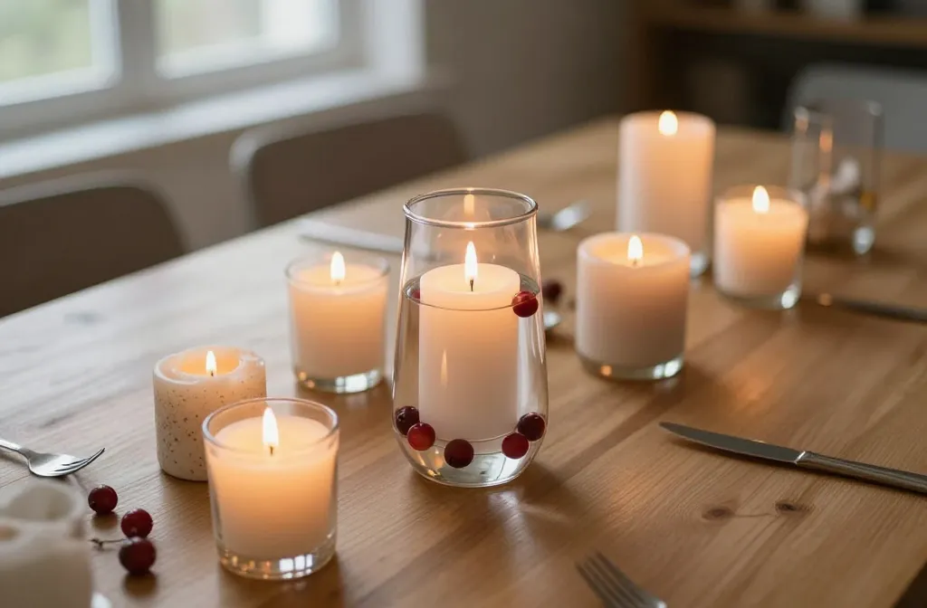 7 DIY Candle Centerpieces ideas