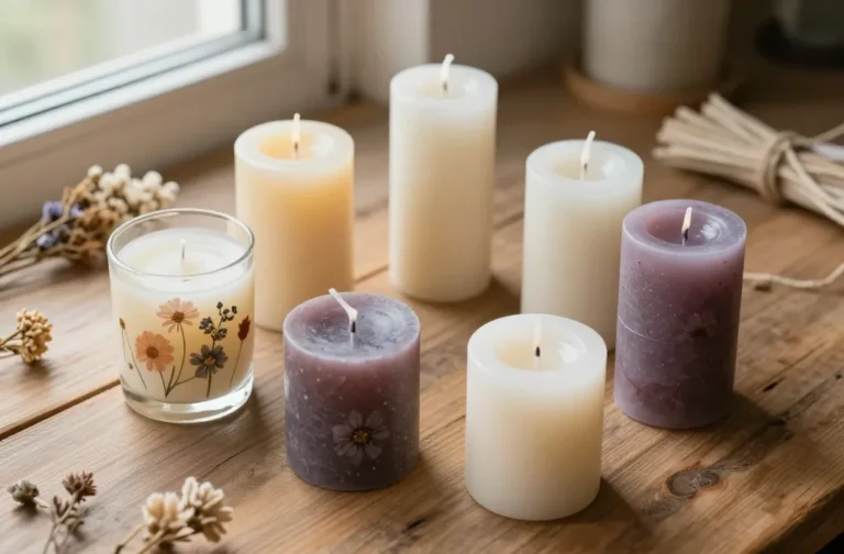5 DIY Candle Pillars ideas