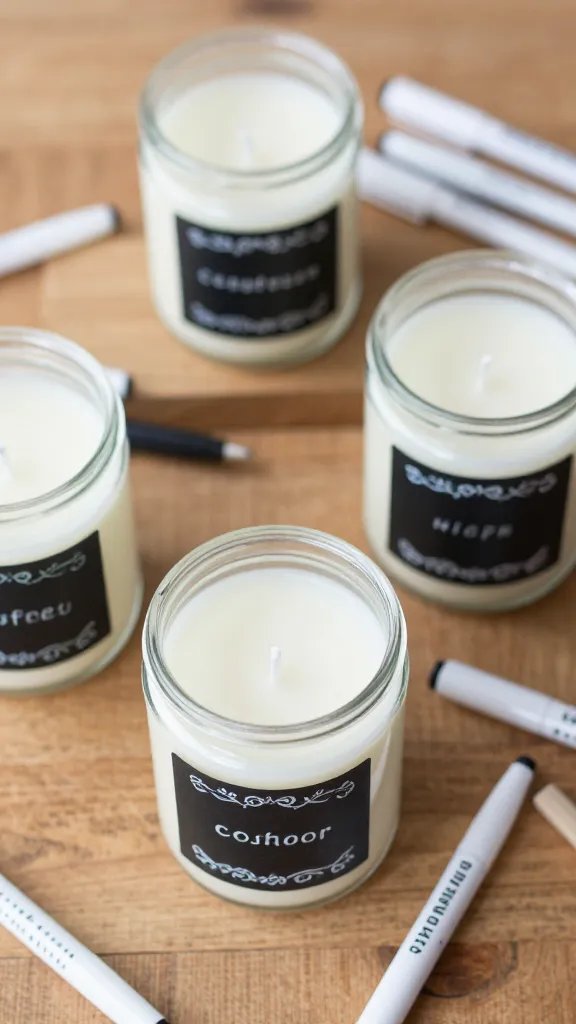 Are You Missing This Trick for Stunning DIY Candle Labels? 6 Chalkboard-Style Labels With Hand-Lettering