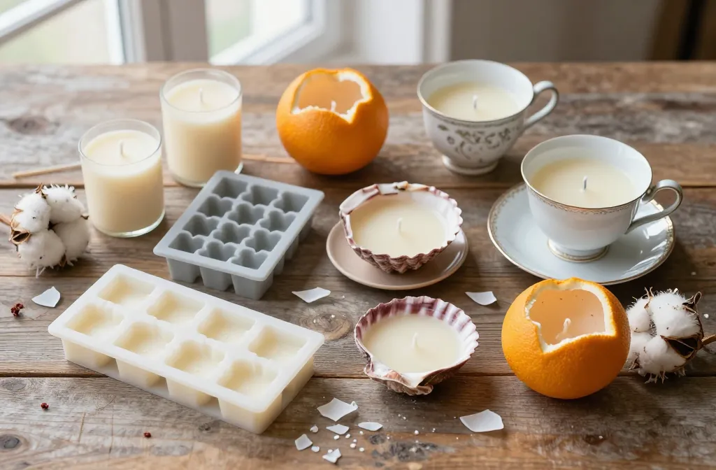 7 DIY Candle Molds ideas