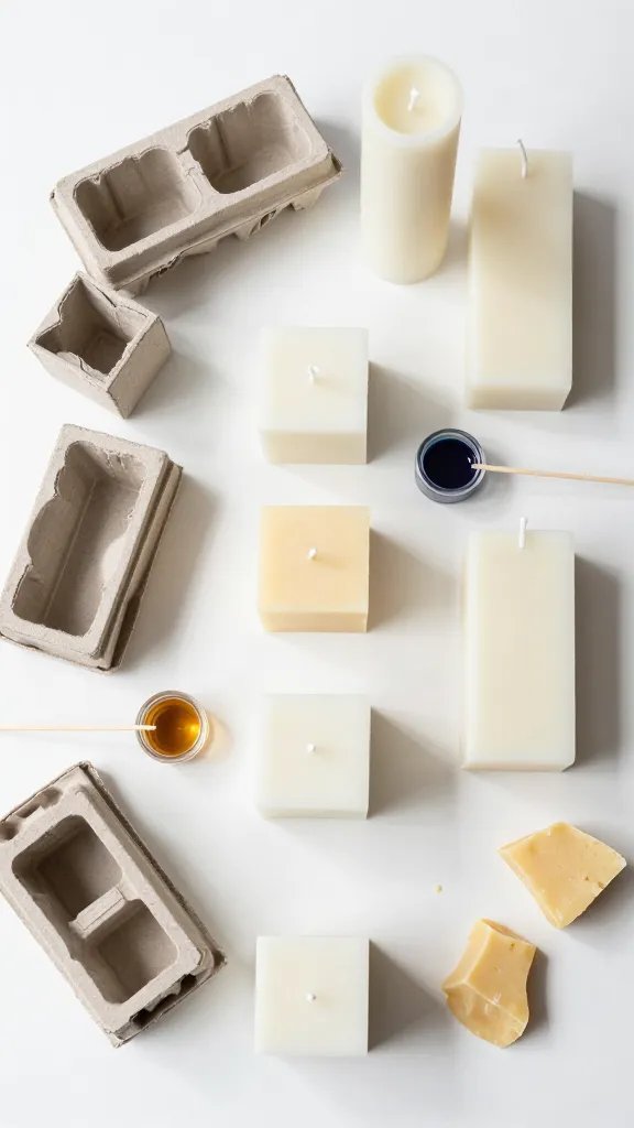 DIY Candle Molds Ideas That Look Surprisingly Expensive 7 Paper Carton Pillar Candles That Look Professionally Made