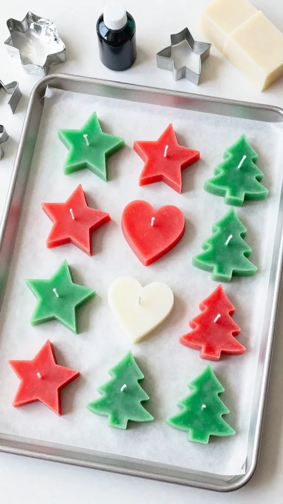 DIY Candle Molds Ideas That Look Surprisingly Expensive 8 Cookie Cutter Shaped Candles for Every Occasion