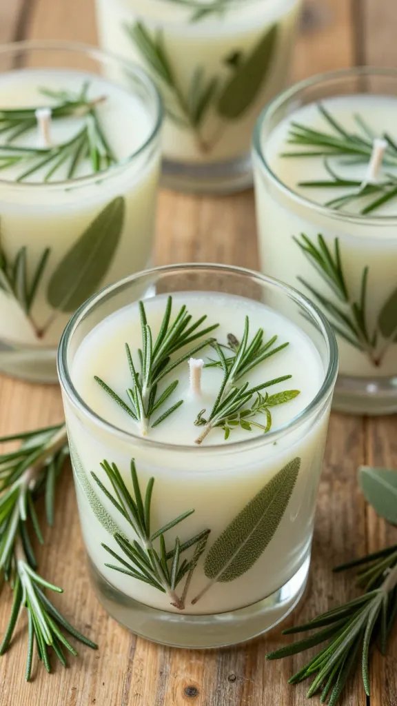 Why Are These Candle Making Ideas Going Viral Right Now? 11 Herb-Infused Candles With Rosemary and Sage