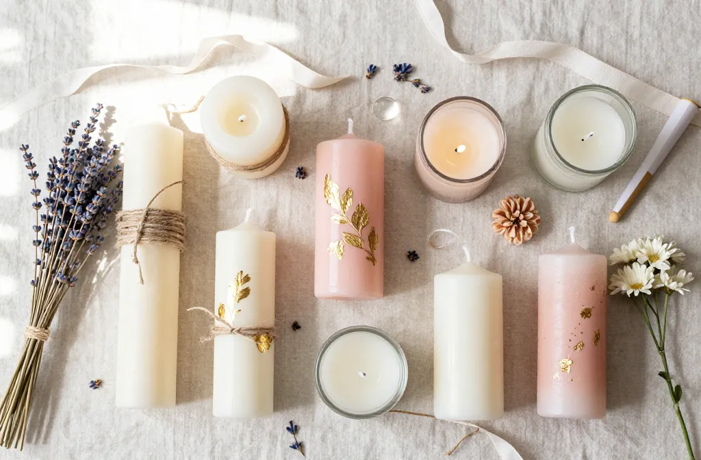 5 Candle Decoration Ideas