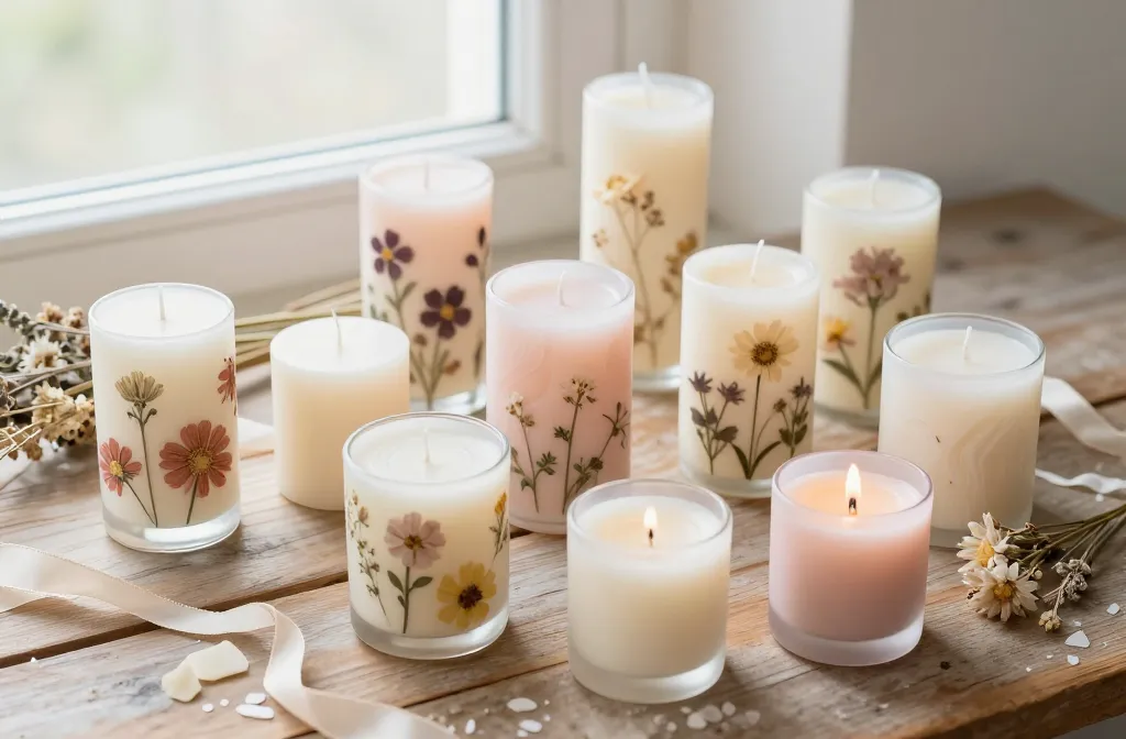 8 Candle Art ideas