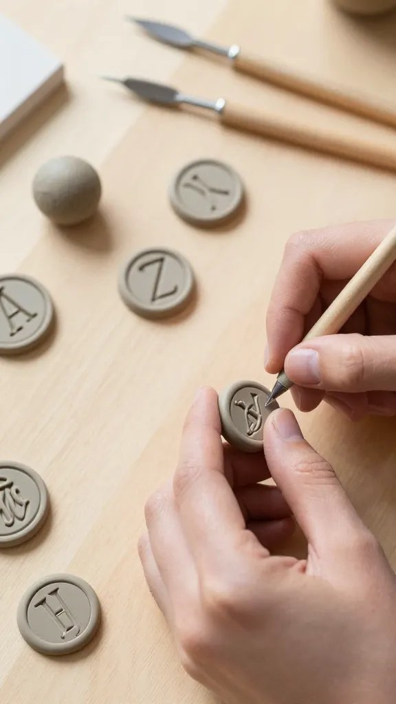 Personalized Initial and Monogram Stamps