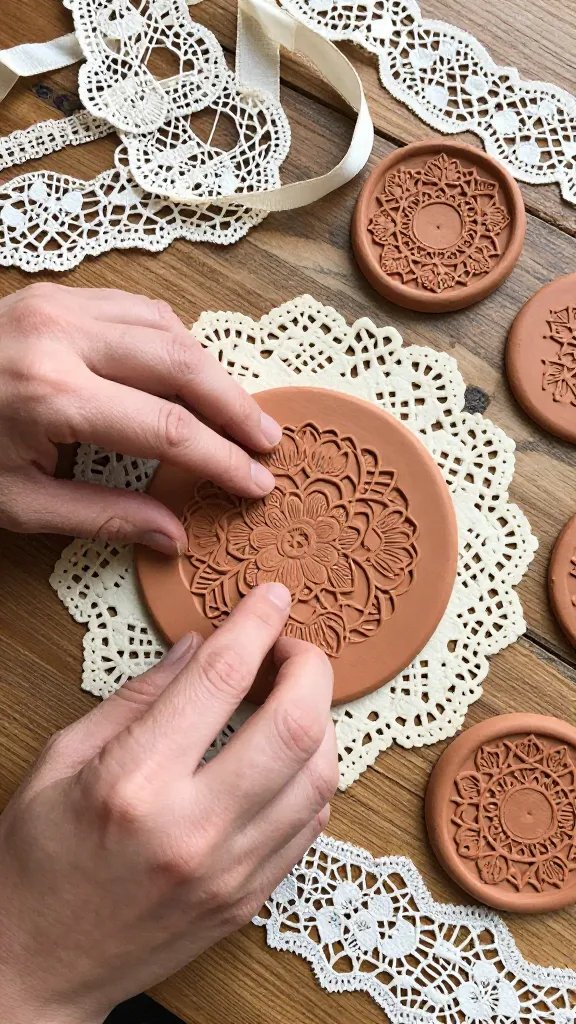 Food and Kitchen-Themed Clay Stamps