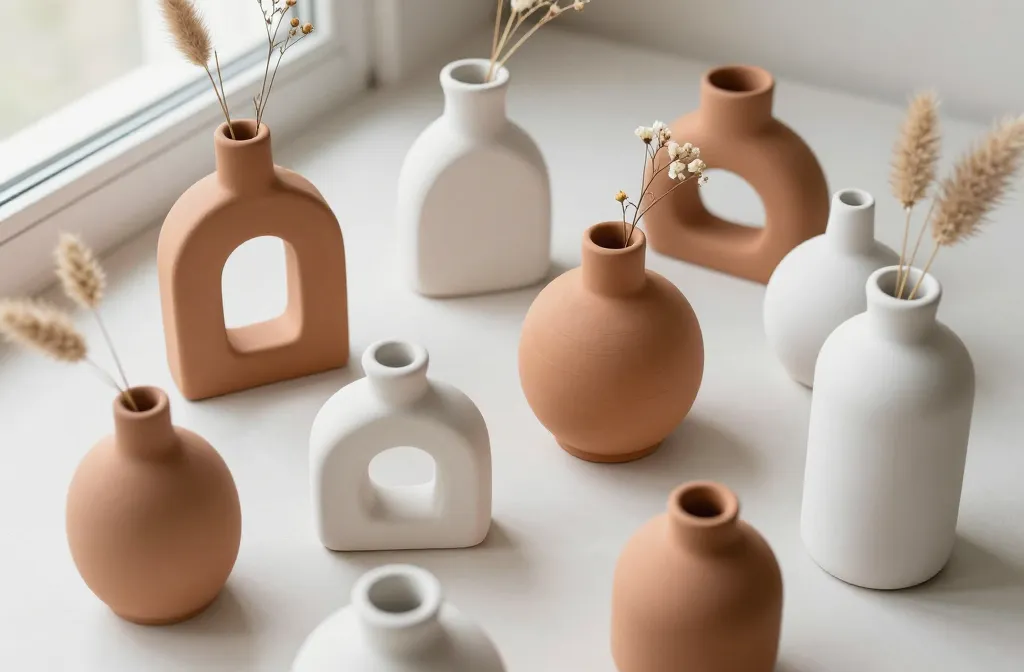 8 DIY Clay Vase ideas