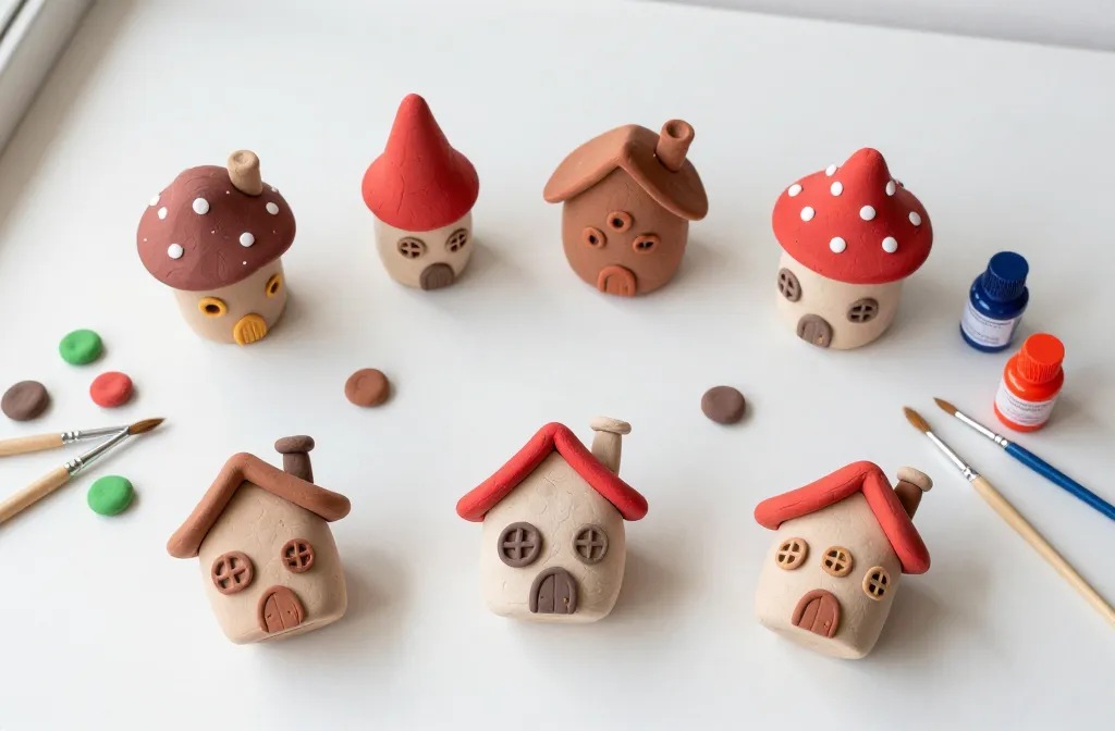 7 DIY Clay House ideas