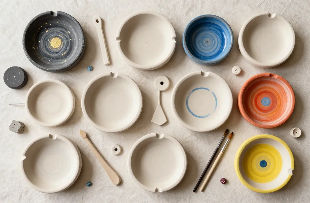 Home 10 8 DIY Clay Ashtray ideas