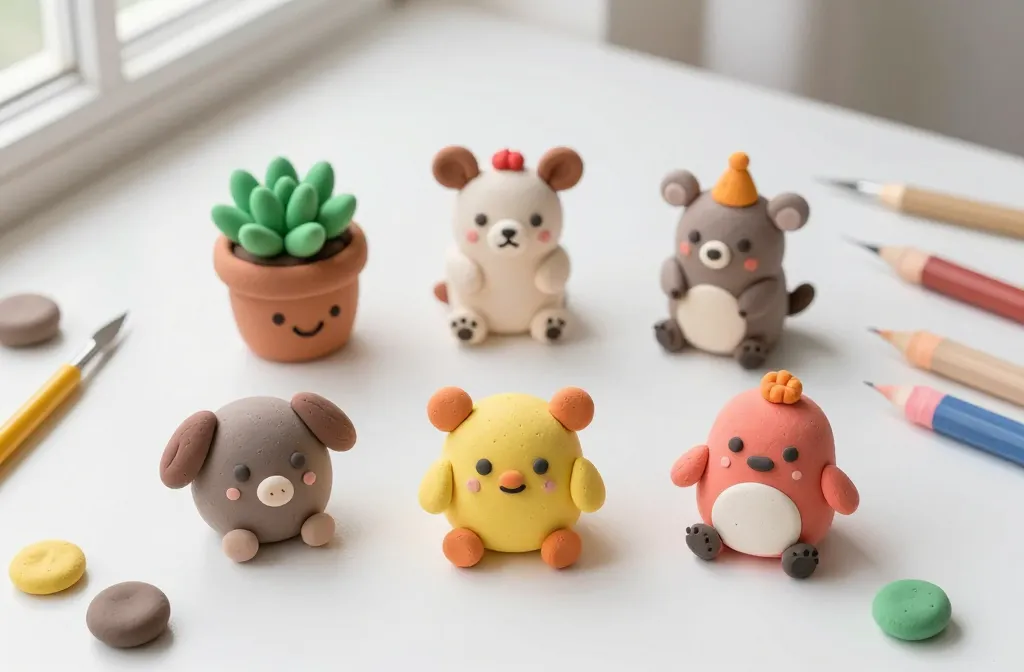 6 DIY Clay Figures ideas
