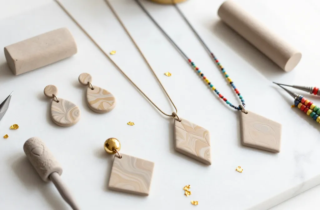 9 DIY Clay Jewelry ideas