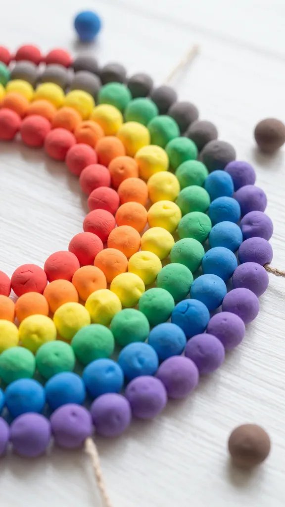 Geometric Faceted Clay Beads for Modern Bracelets