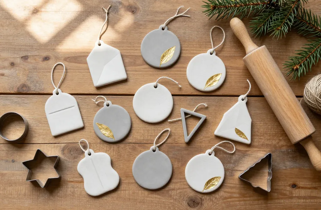 8 DIY Clay Ornaments ideas