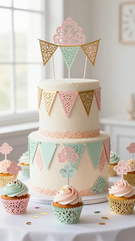 Cricut Paper Craft Ideas for Fun DIY Creations 7 Detailed Cake Toppers and Party Decorations With Custom Designs