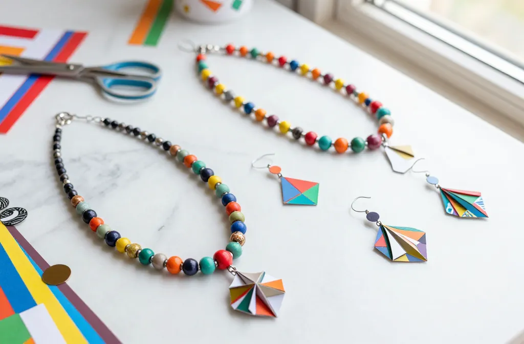8 DIY Paper Jewelry ideas