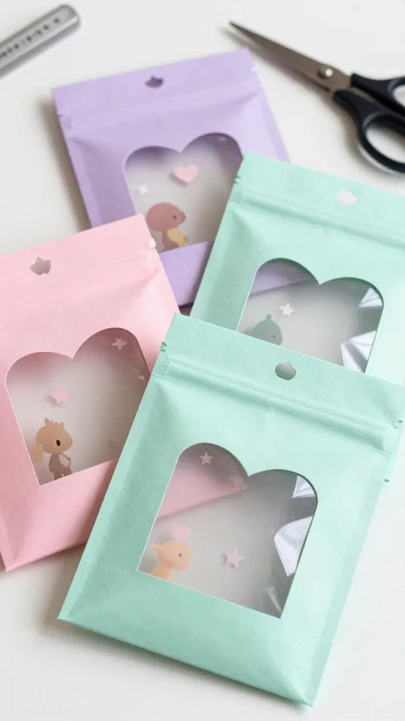 9 DIY Paper Blind Bags for Cute Surprises 3 Character Peek-A-Boo Window Bags