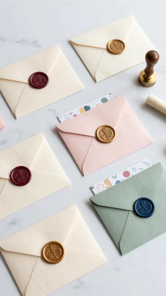 9 DIY Paper Blind Bags for Cute Surprises 8 Envelope-Style Wax Seal Packets