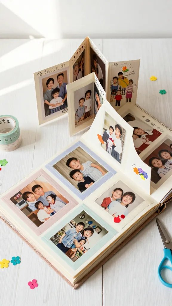 DIY Paper Gifts: 8 Creative Ideas You’ll Love 2 Accordion Photo Album That Unfolds Into Memories