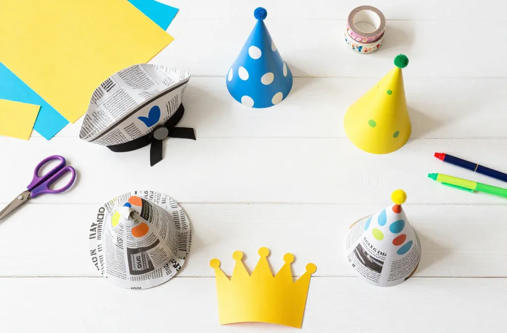 Home 13 6 DIY Paper Hat ideas