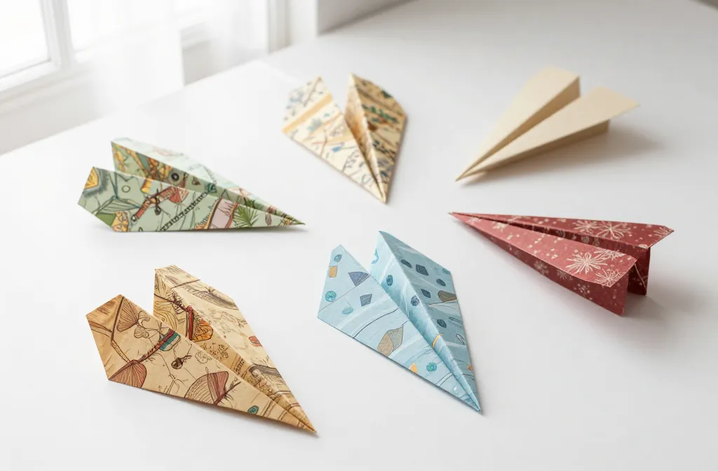 5 DIY Paper Airplane ideas