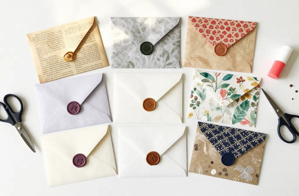 9 DIY Paper Envelopes ideas