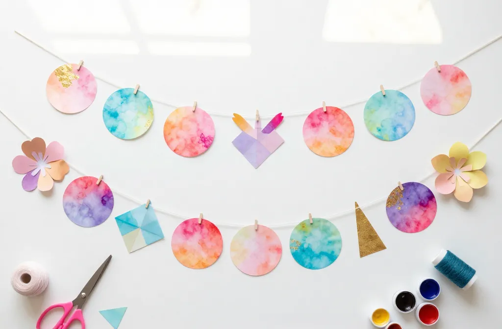 5 DIY Paper Garland ideas