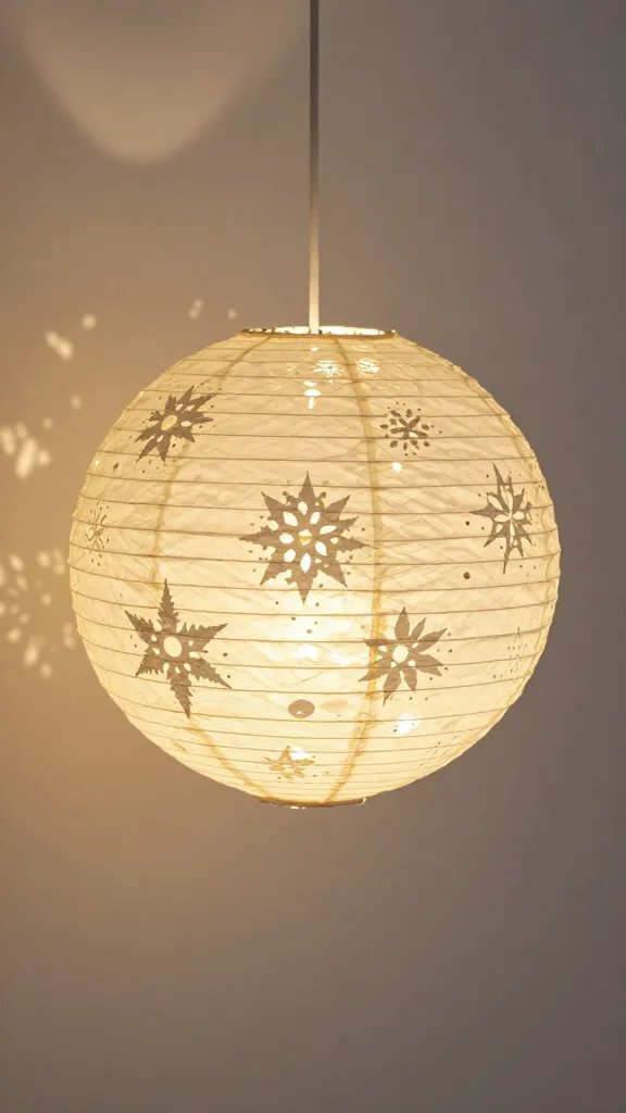 7 DIY Paper Lamp Ideas You’ll Love 7 Starburst Punched Paper Globe Lamp