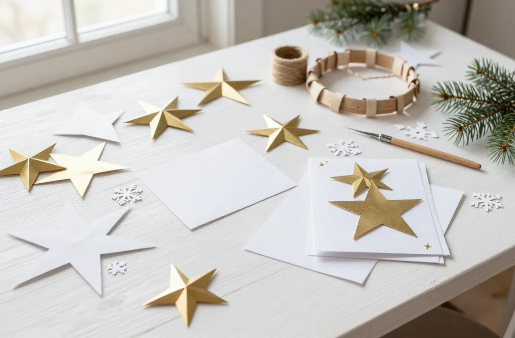 5 DIY Paper Xmas Decorations ideas