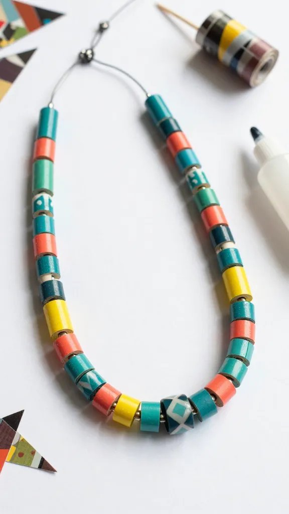 Colorful Paper Bead Jewelry That's Actually Gorgeous