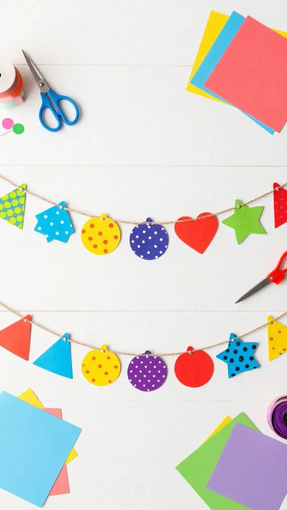 Playful Paper Garland Banners for Every Celebration