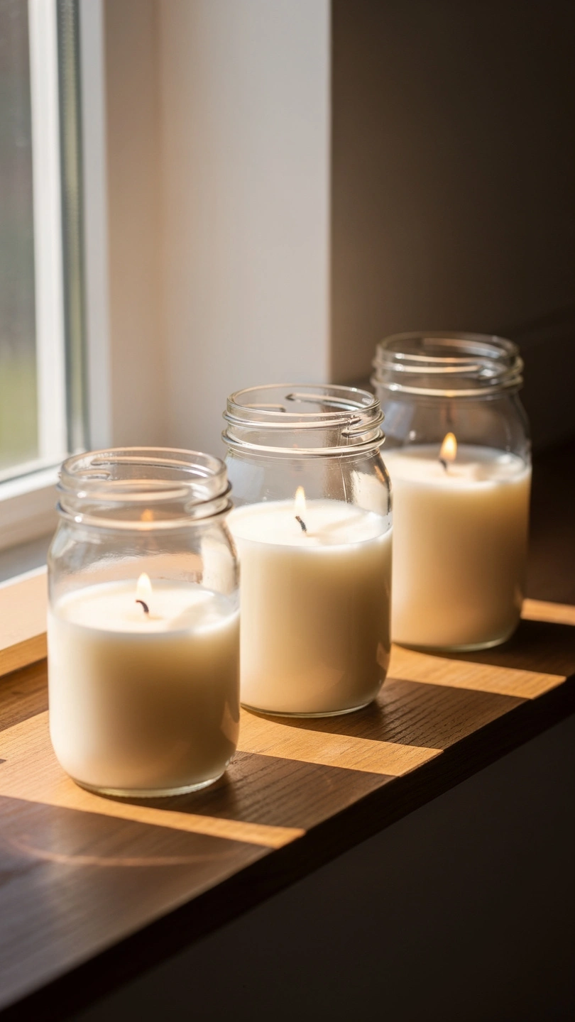 Classic Soy Wax Mason Jar Candles