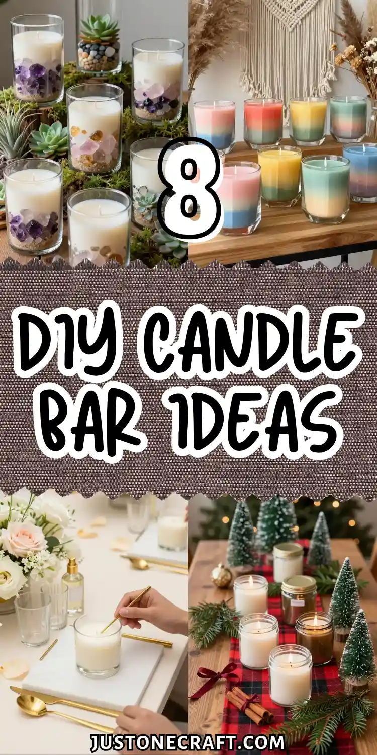DIY Candle Bar