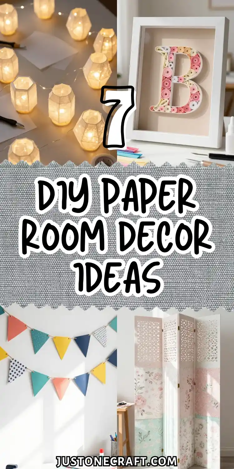 7 DIY Paper Room Decor Ideas You’ll Love 2 DIY Paper Room Decor