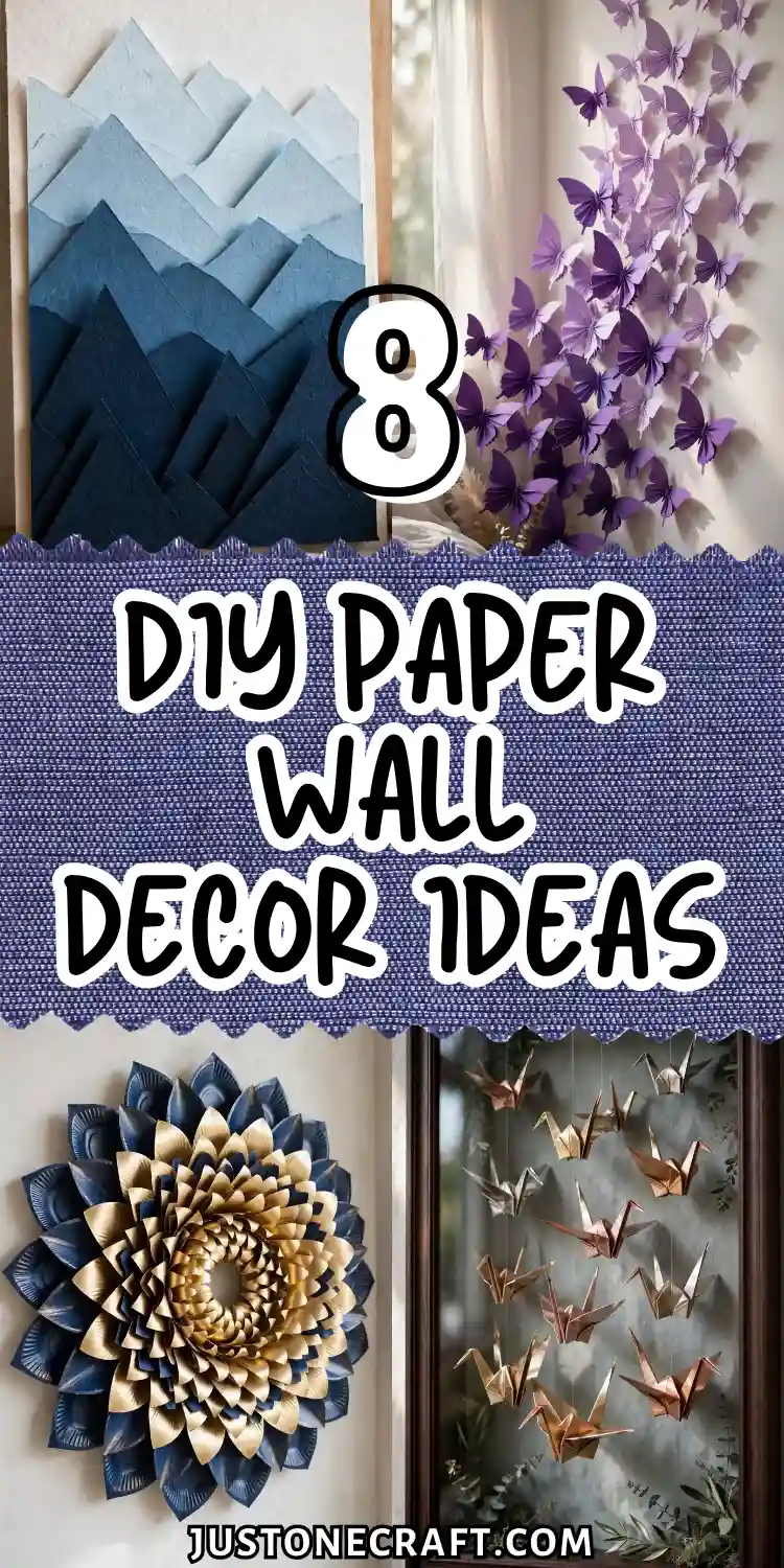 DIY Paper Wall Decor: 8 Easy & Stylish Ideas 1 DIY Paper Wall Decor