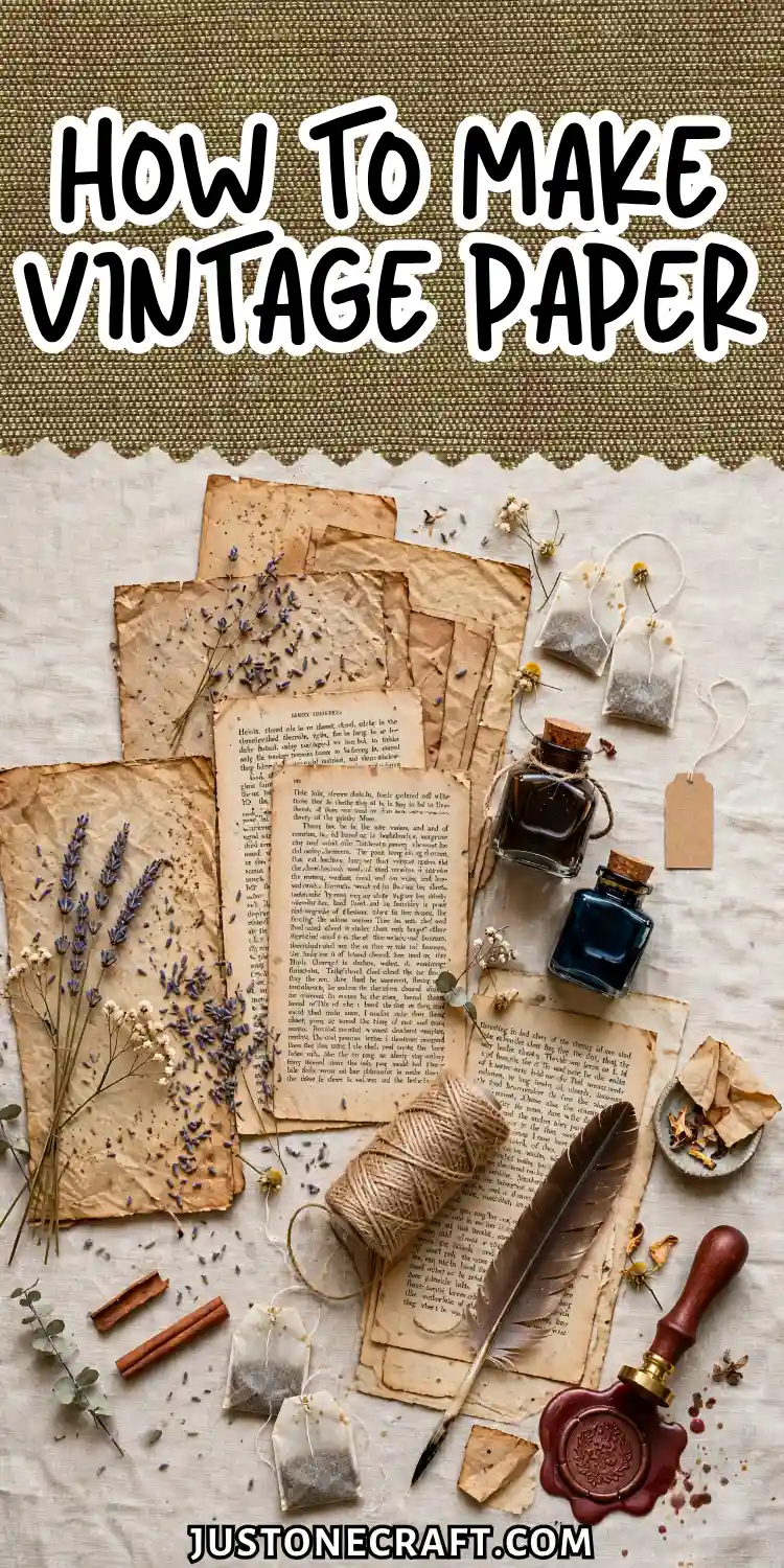 How to Make Vintage Paper That Looks Authentic 2 How to Make Vintage Paper