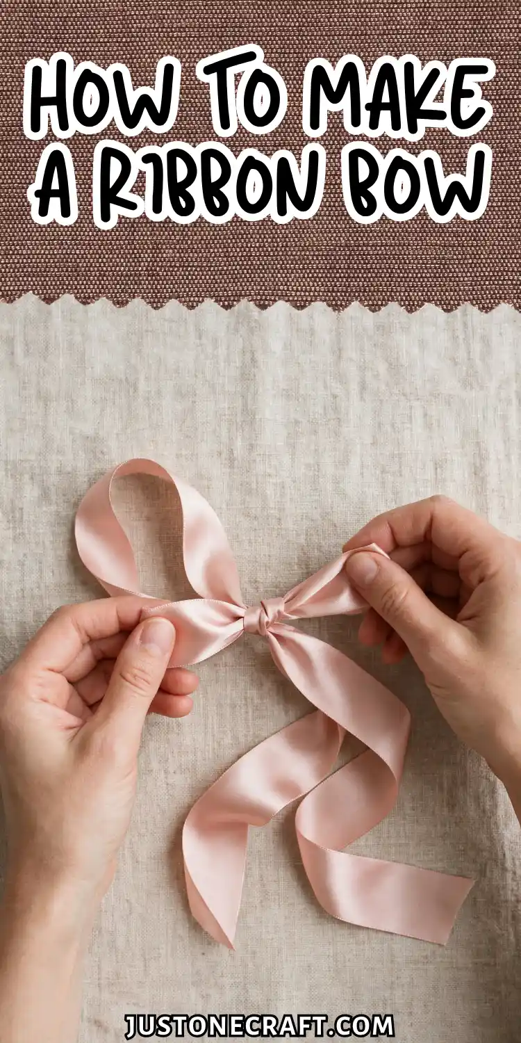 How to Make a Ribbon Bow: Easy & Pretty Styles 2 How to Make a Ribbon Bow