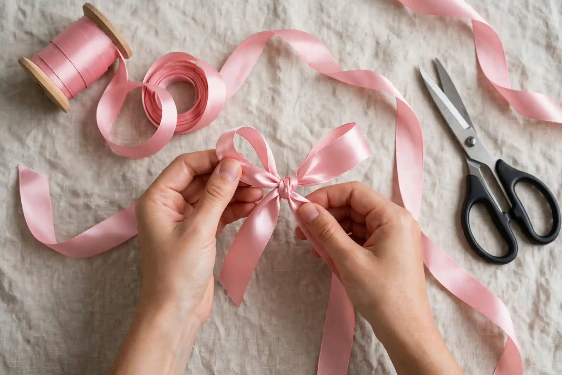 How to Make a Ribbon Bow