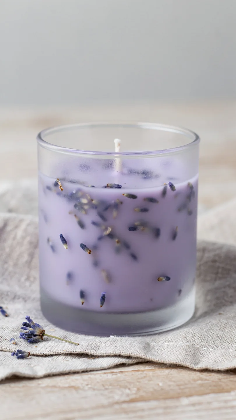Lavender Fields Minimalist Candle