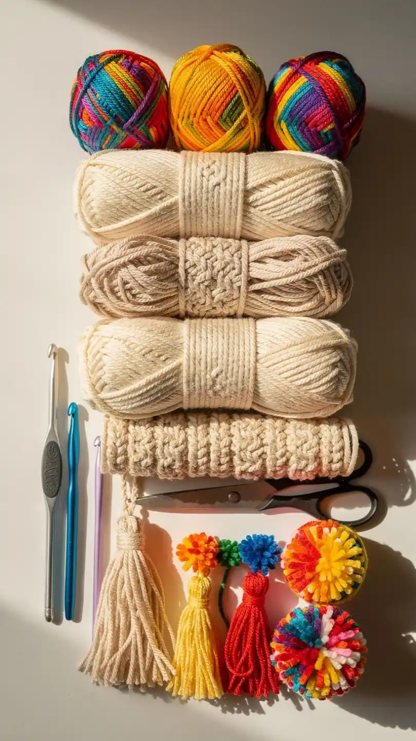 Best Materials for DIY Craft Projects: A Simple Guide for Beginners 7 Yarn and String