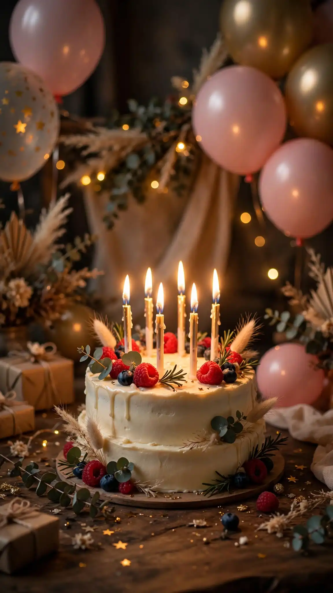 Blow Out Candles on Birthdays