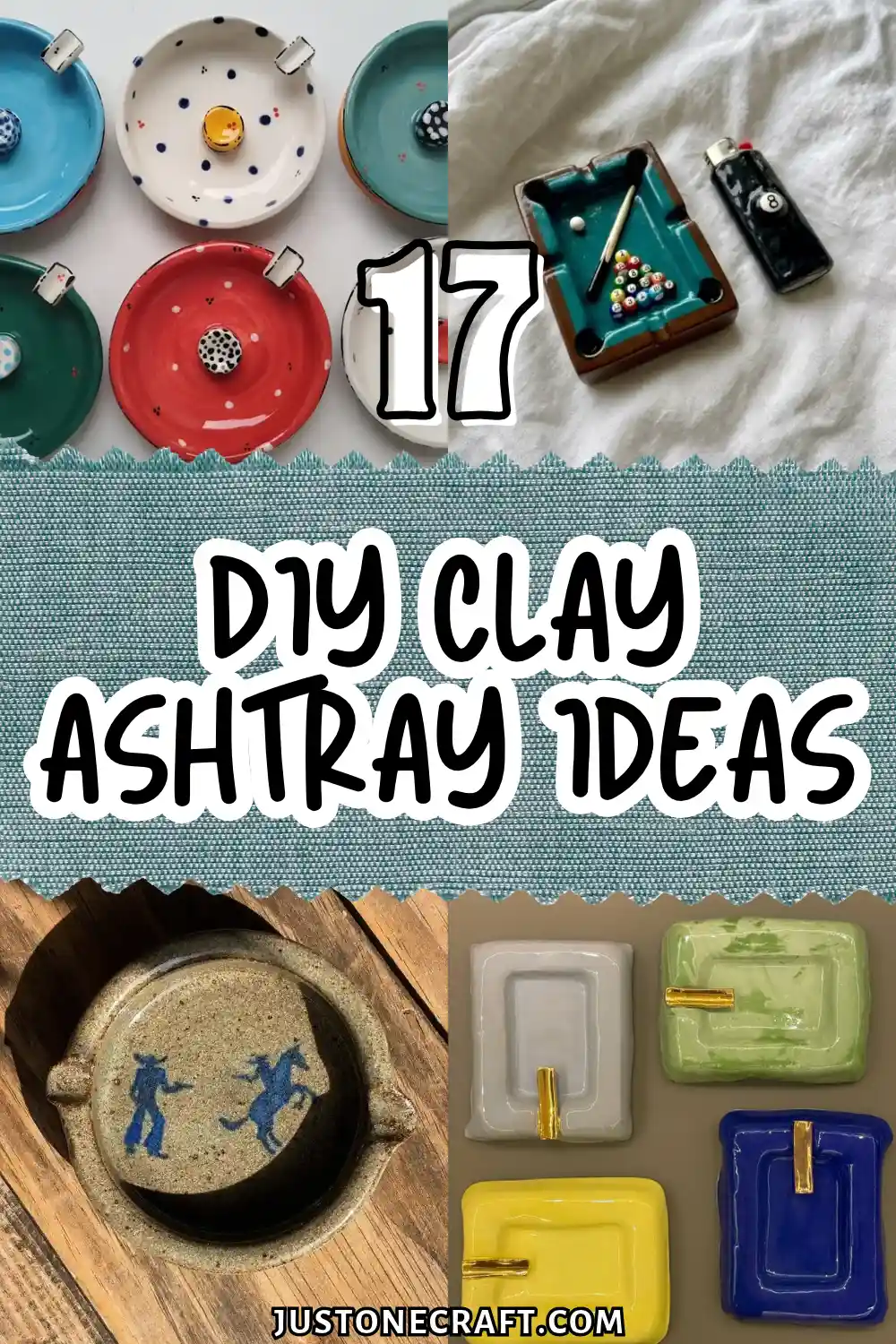 17 DIY Clay Ashtray Ideas That Look Way Too Good to Hide in a Drawer 1 DIY Clay Ashtray