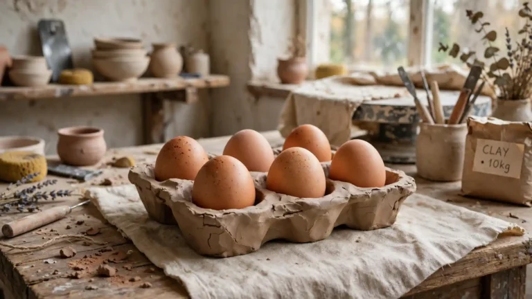 DIY Clay Egg Tray