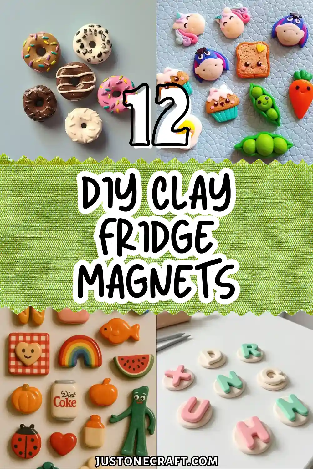 DIY Clay Fridge Magnets
