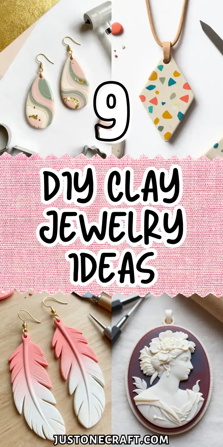 DIY Clay Jewelry Ideas for a Chic Handmade Look 1 DIY Clay Jewelry