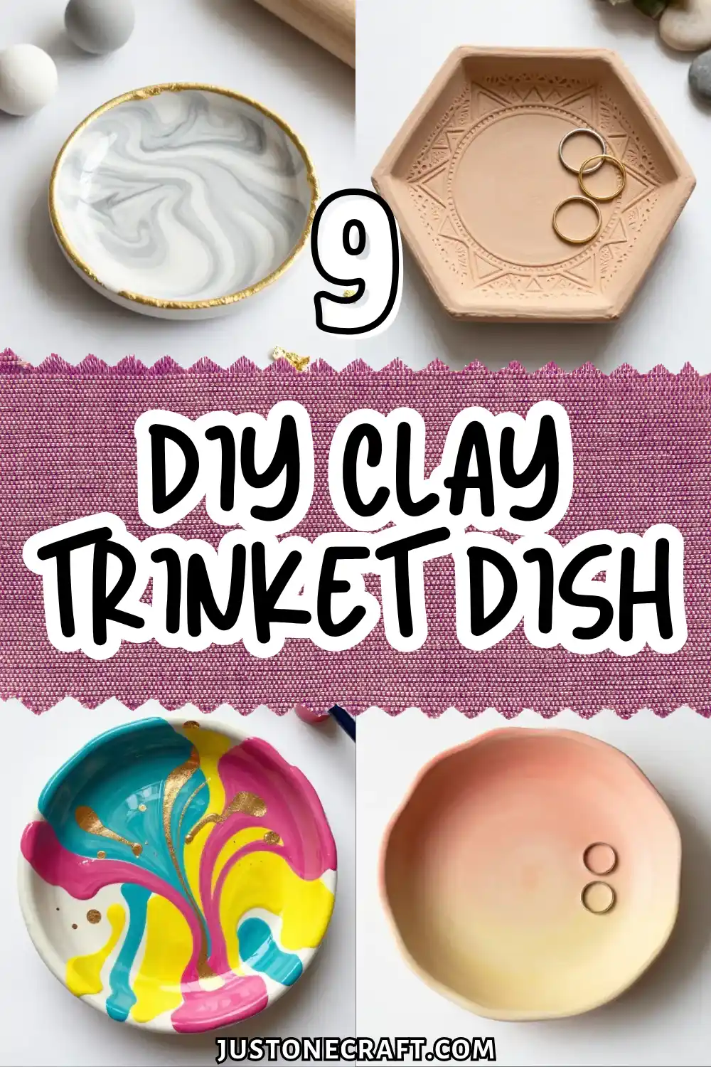 DIY Clay Trinket Dish