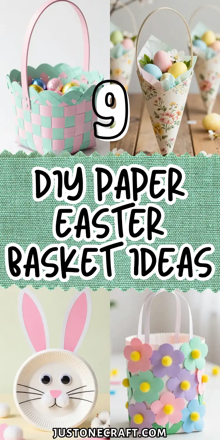 DIY Paper Easter Basket