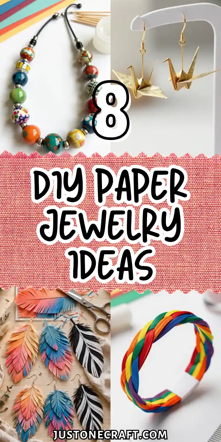 DIY Paper Jewelry
