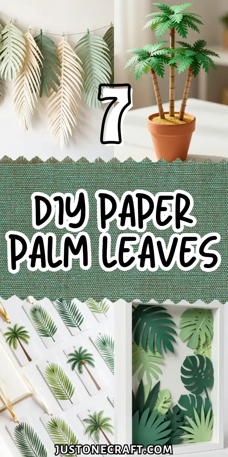 DIY Paper Palm Leaves: 7 Easy Tropical Ideas 1 DIY Paper Palm Leaves